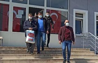 Bafra’da kesinleşmiş hapis cezası bulunan 4 kişi...