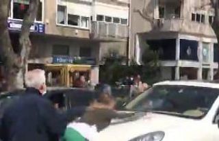 Bağdat Caddesinde bunalıma giren genç kadın sürücülere...