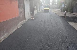 Bağlar’daki Dericiler Sitesi 20 yıl sonra asfaltlandı