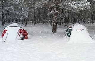 Baharda kış kampı