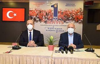 Bakan Bilgin’den HAK-İŞ’e 1 Mayıs ziyareti