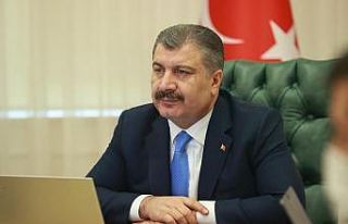 Bakan Koca 5 ilin vali ve sağlık müdürleriyle...