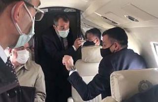 Bakan Pakdemirli’nin arızalanan uçağı Malatya’ya...