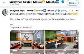 Bakan Soylu “Düzce’ye çok yakıştı” dedi
