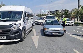 Bakırköy’de drone destekli tam kapanma denetimi