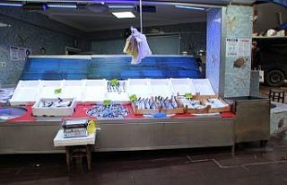 Balık tezgâhlar boş kaldı