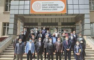 Balıkesir STK başkanlarından destek ziyareti
