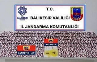 Balıkesir’de jandarmadan 6 şüpheliye uyuşturucu...