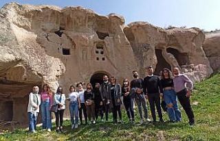 Bartın Üniversitesi öğrencileri Nevşehir’de...