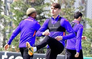 Başakşehir’de BB Erzurumspor maçı hazırlıkları...