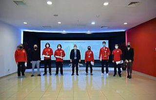 Başarılı okçulardan Somtaş’a ziyaret