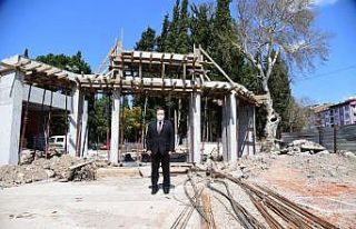 Başçeşme mezarlığında revizyon