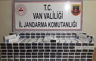 Başkale’de 2 bin 815 paket kaçak sigara yakalandı