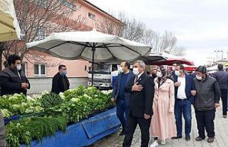 Başkan Arif Teke: ’’Halk pazarımız ilçe ekonomimiz...