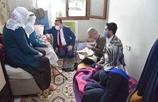 Başkan Beyoğlu ev ziyaretlerine devam ediyor