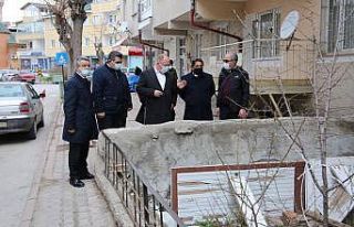 Başkan Bilgin problemleri yerinde çözüyor