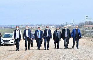 Başkan Çınar, alternatif yol güzergâhını inceledi