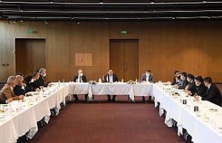 Başkan Demir, başkanlarla bir araya geldi