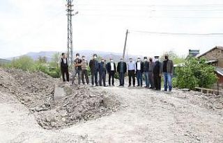 Başkan Güder, Orduzu’daki alt yapı çalışmalarını...