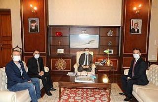 Başkan Ödül’den Vali Öksüz’e ziyaret