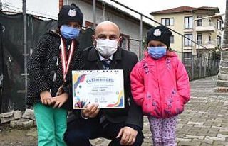 Başkan Oral, minik öğrenciye verdiği sözü tuttu