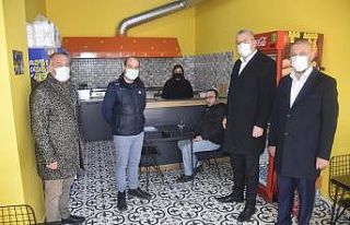 Başkan Özkan’dan esnaf ziyareti