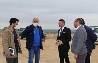 Başkan Yüzügüllü Sivrihisar OSB’de incelemelerde...