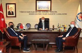 Başkan Zolan, MHP Denizli İl Başkanı ve yeni yönetimini...