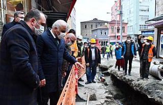 Başkan Zorluoğlu Çarşı mahallesi esnafı ile...