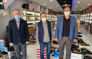 Başkandan esnafa kira müjdesi
