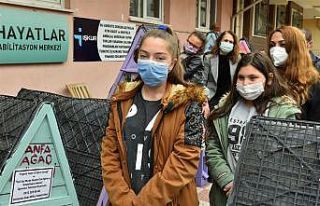 Başkentli çocuklardan sokak hayvanları için örnek...
