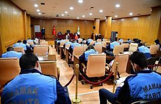 Başkentte zabıtalara temel eğitim sınavı