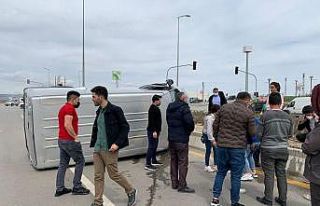 Başkent’te zincirleme trafik kazası;4 yaralı