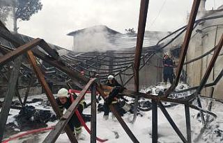 Batman’da tekstil fabrikasında korkutan yangın