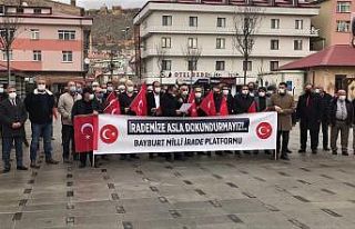 Bayburt Milli İrade Platformu, emekli amirallerin...