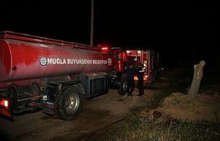 Bayrak tepesi alev alev yandı