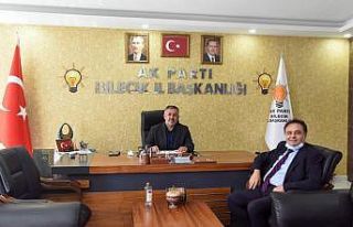 Belediye Başkanı Şahin’den AK Parti’ye ziyaret