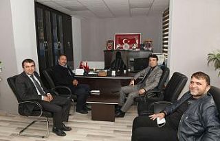 Belediye Başkanı Şeylan’dan kurumlara ziyaret