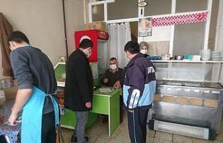 Belediye personelinden Korona virüs denetimleri