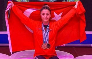 Berfin, Moskova’da altın madalya için mücadele...