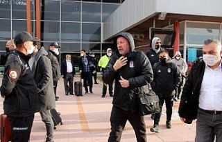 Beşiktaş kafilesi Erzurum’da