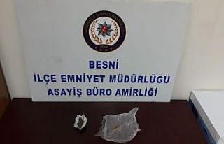 Besni’de uyuşturucu ele geçirildi
