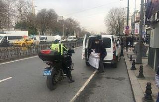 Beyazıt’ta trafik yoğunluğunu önlemek için...