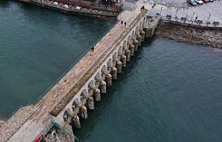 Beyşehir Gölü’nden BSA kanalına su akışı...