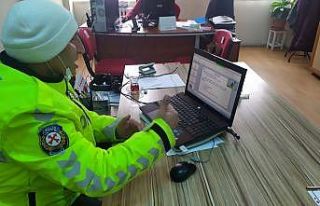 Bilecik’te çocuklara online trafik eğitimi verildi