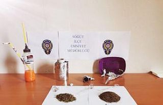 Bilecik’te uyuşturucu kullanıp satan şüpheli...