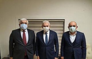 Binali Yıldırım’a hayırlı olsun ziyareti