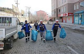 Bitlis Belediyesinden bahar temizliği