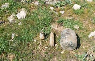 Bitlis kırsalında EYP ve top mühimmatı ele geçirildi