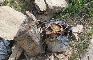 Bitlis’te 90 kilo amonyum nitratla güçlendirilmiş...